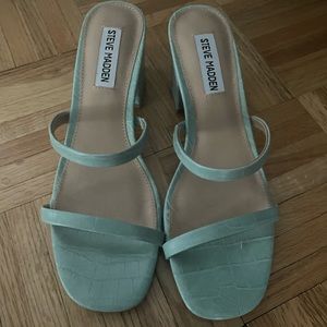 Steve Madden Mint Green Sandal